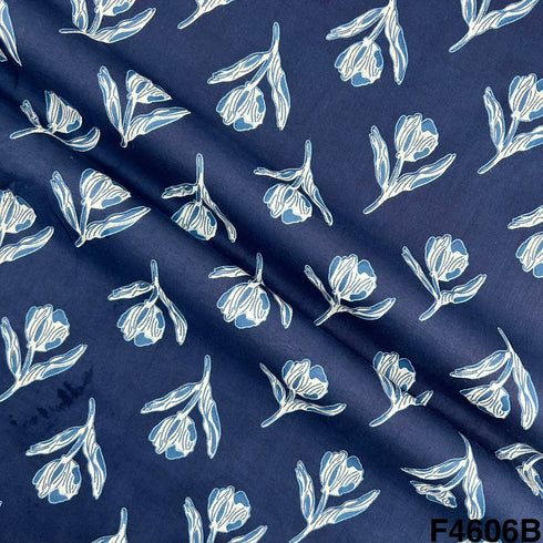 Printed Cambric Cotton Fabric- F4606